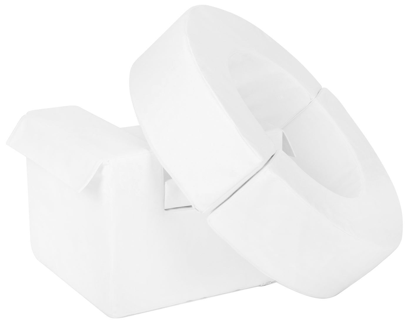 White Hoop & Cube Soft Play