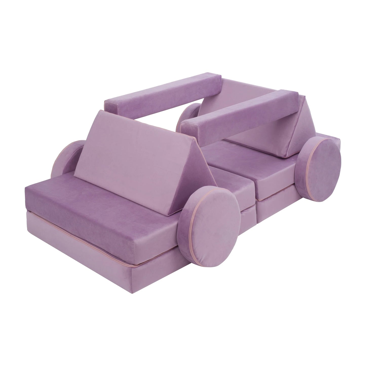 Purple Soft Play Sofa