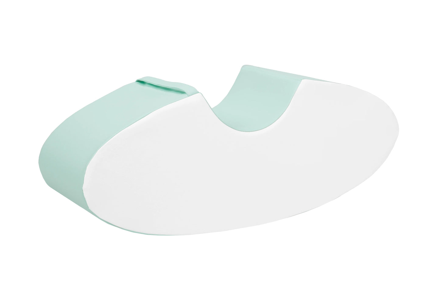 Mint & White Rocker Soft Play With Handle
