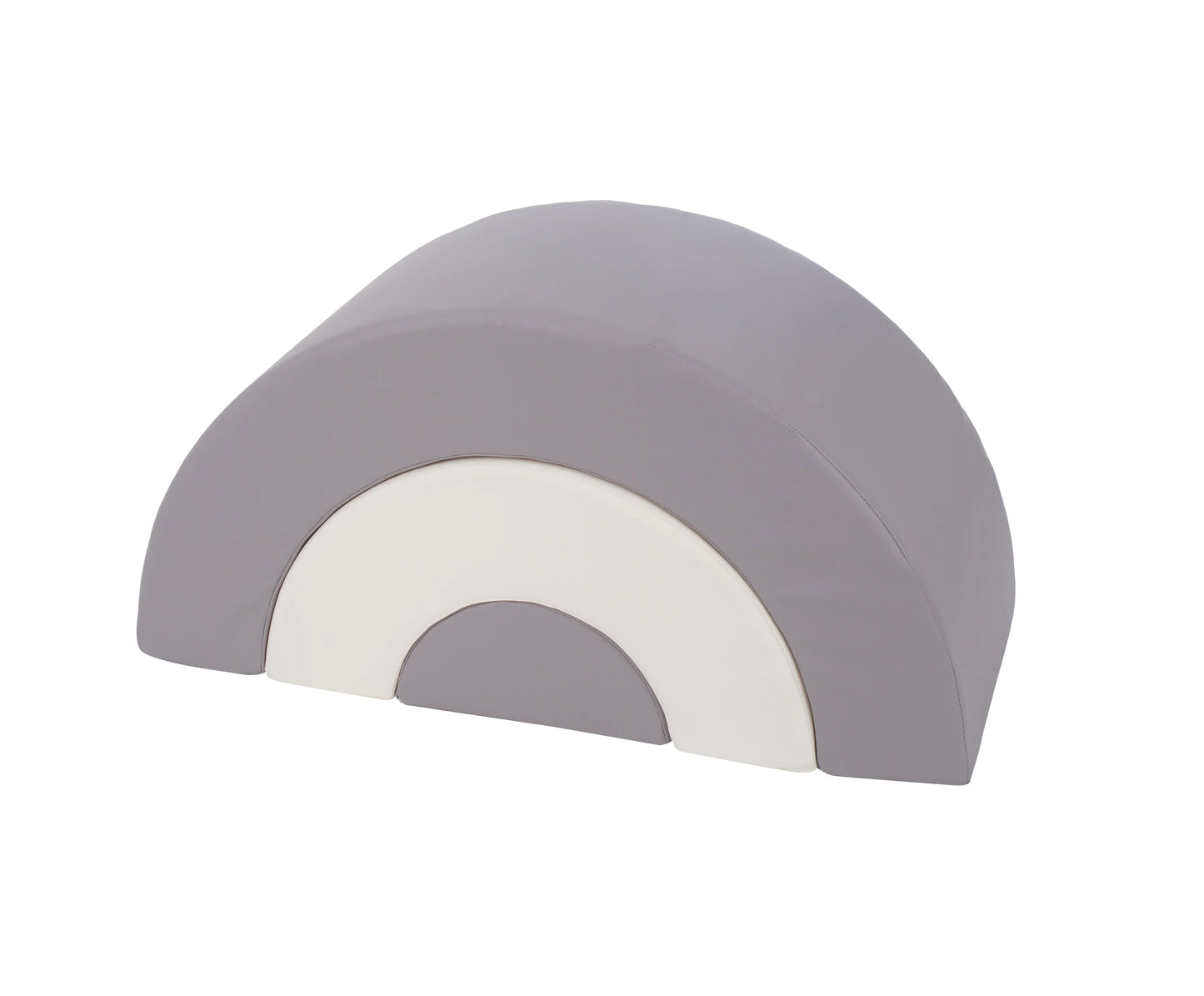 Grey & White Rainbow Soft Play Arch