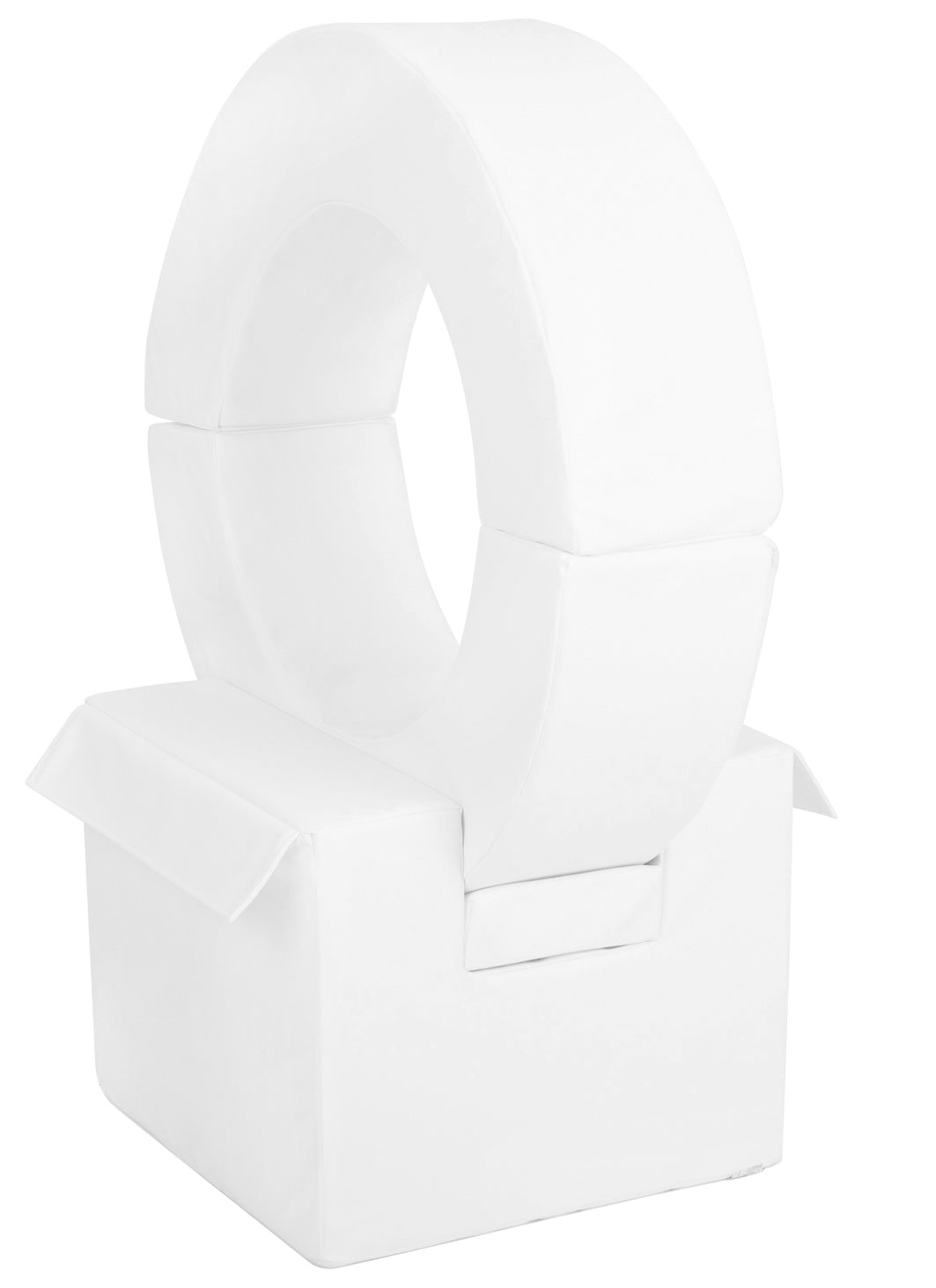 White Hoop & Cube Soft Play