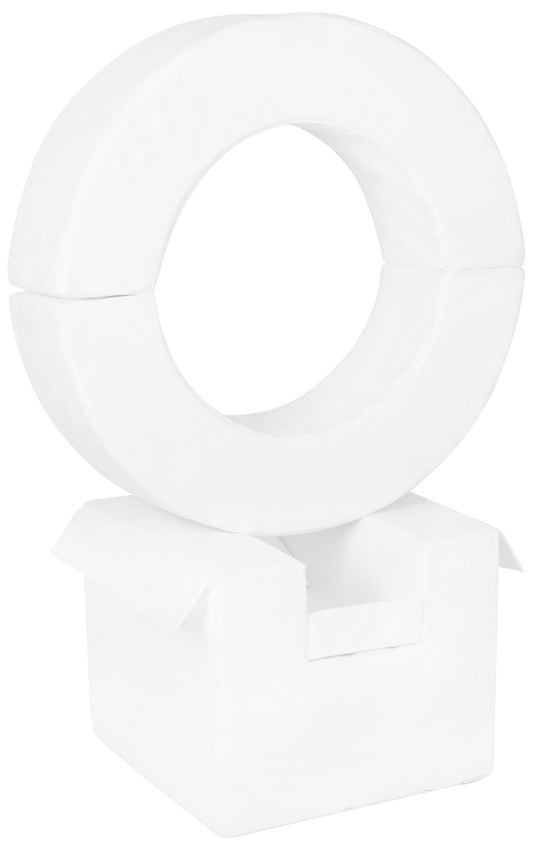 White Hoop & Cube Soft Play