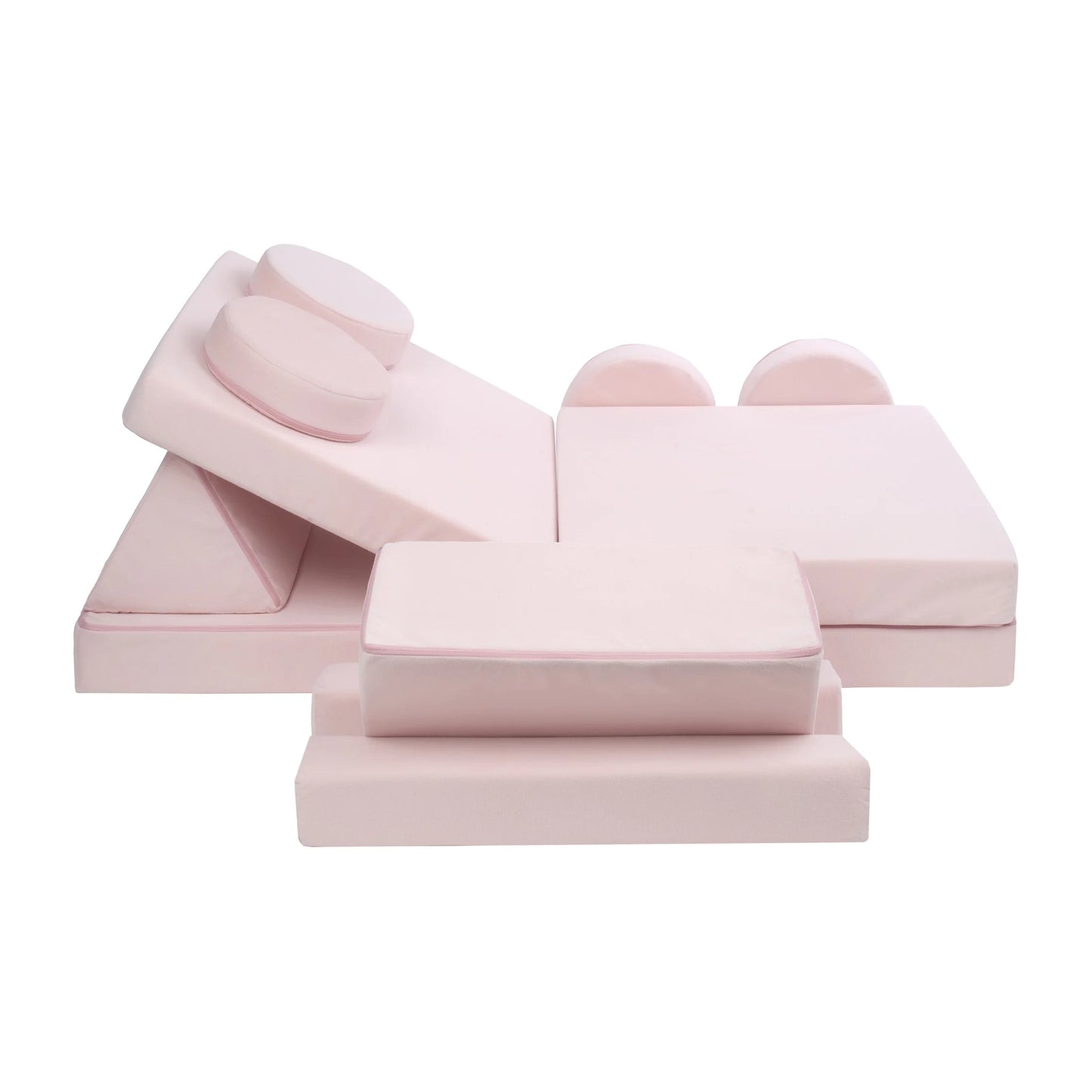 Pastel Pink Soft Play Sofa
