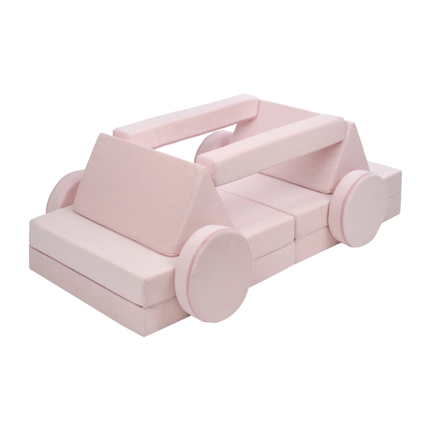 Pastel Pink Soft Play Sofa
