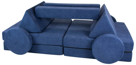 Navy Soft Play Sofa