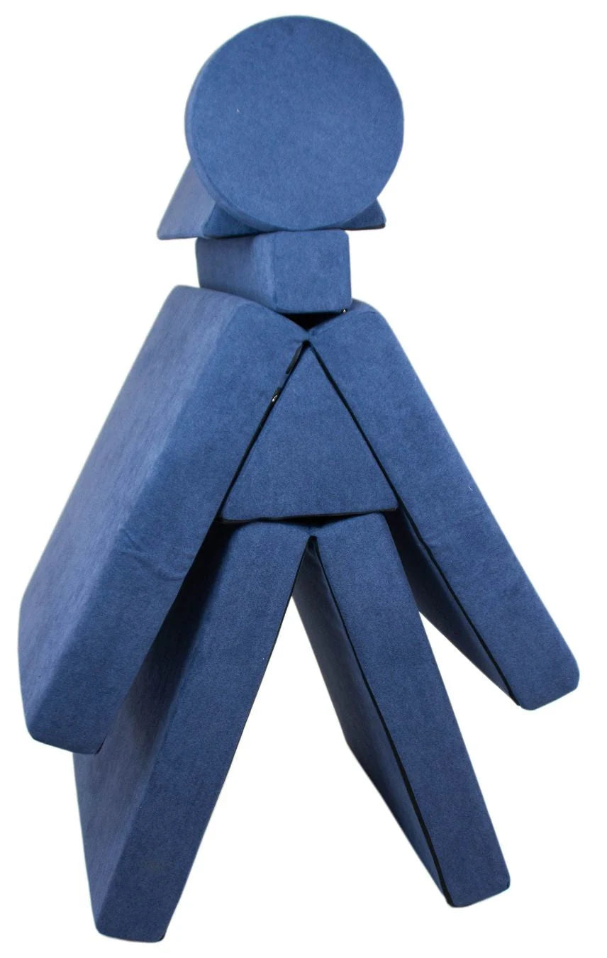 Navy Soft Play Sofa