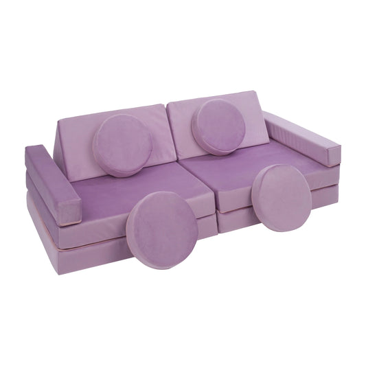 Purple Soft Play Sofa