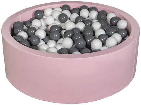 Pink Round Ball Pit + Balls