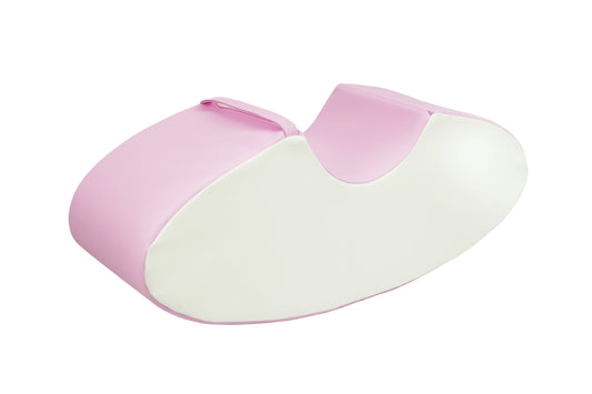 Pink & White Rocker Soft Play With Handle