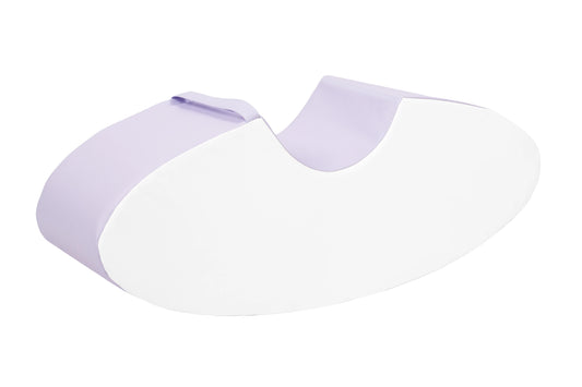 Lilac & White Rocker Soft Play With Handle