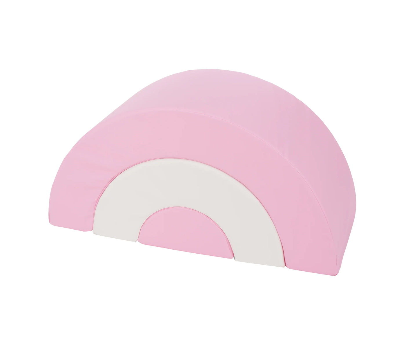 Pink & White Rainbow Stacker Soft Play Ser